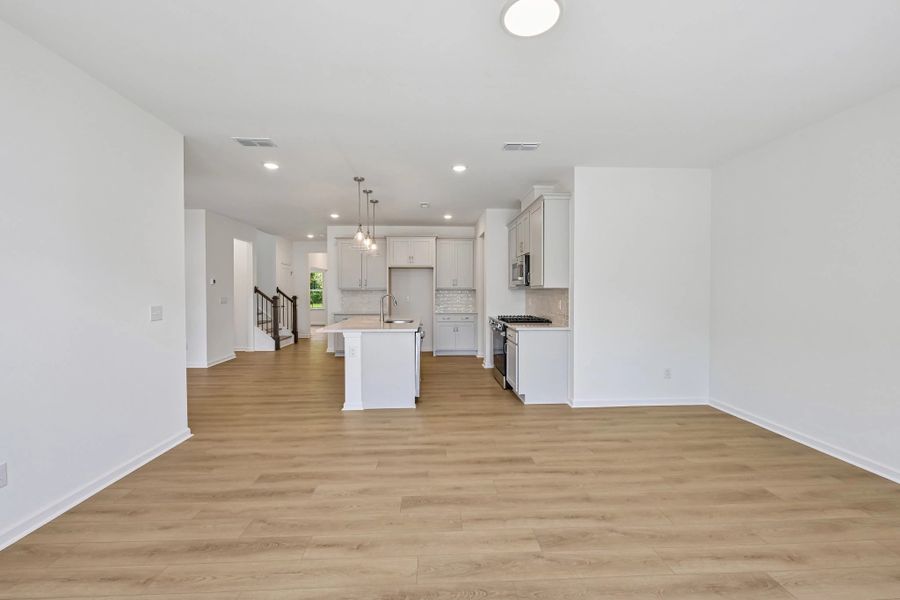 Spacious, unfurnished interior of a new home in Rowland's Grant, Fuquay Varina (Image 20).