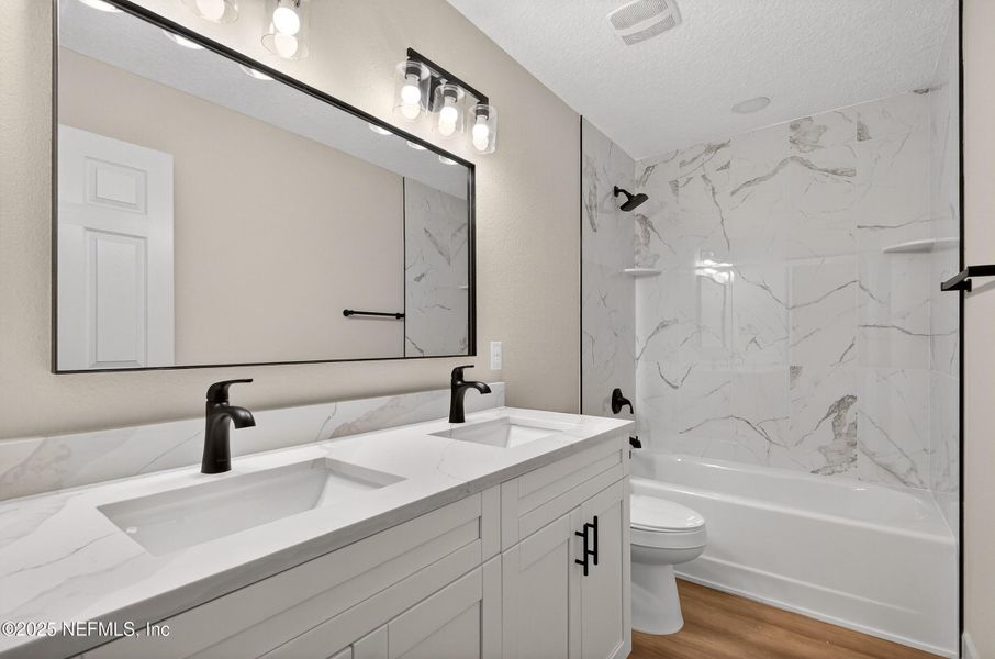 Furnished interior view inside a new home in , Jacksonville (Image 7). Furnished interior view inside a new home in , Jacksonville (Image 7).