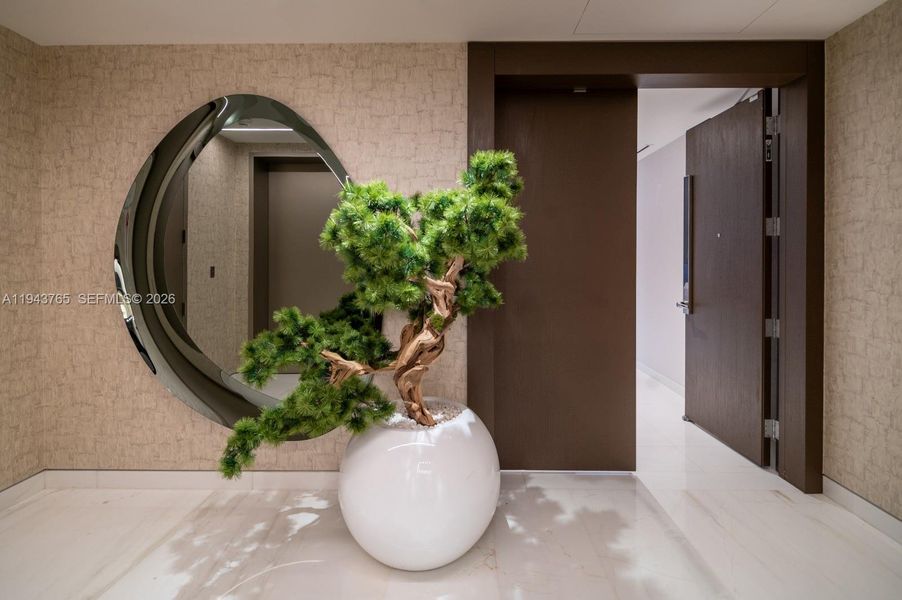 Close-up of interior finishes inside a home in , Miami (Image 25).