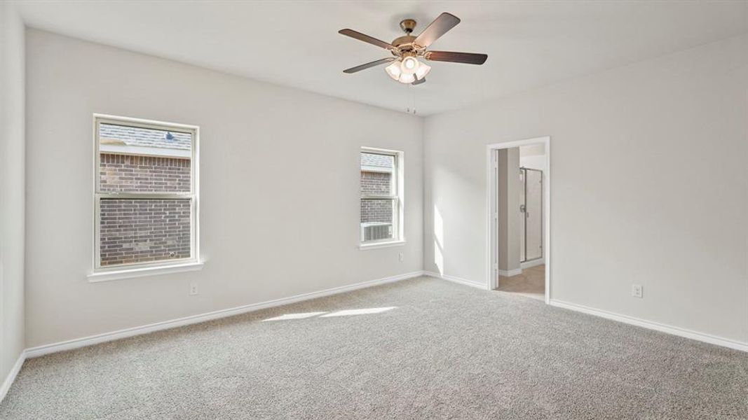Spacious, unfurnished interior of a new home in Fireside by the Lake, Garland (Image 17). Spacious, unfurnished interior of a new home in Fireside by the Lake, Garland (Image 17).