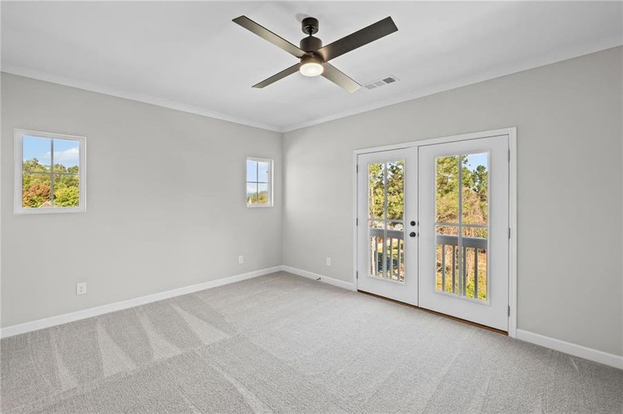 Spacious, unfurnished interior of a new home in The Village at River Green, Canton (Image 20).