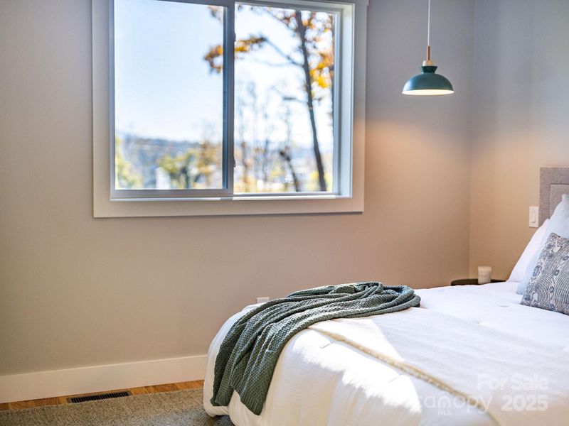 Close-up of interior finishes inside a home in , Asheville (Image 20).