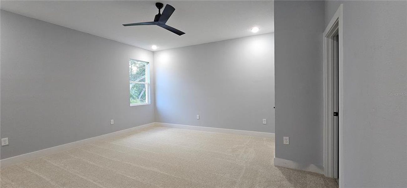 Status of construction as of August 16, 2025. Second Bedroom