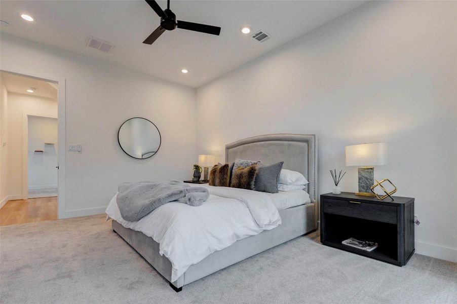 Furnished interior view inside a new home in , Houston (Image 35). Furnished interior view inside a new home in , Houston (Image 35).