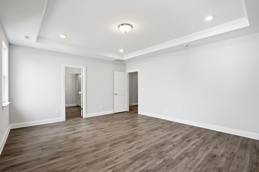Spacious, unfurnished interior of a new home in Carrington, Stanley (Image 57). Spacious, unfurnished interior of a new home in Carrington, Stanley (Image 57).