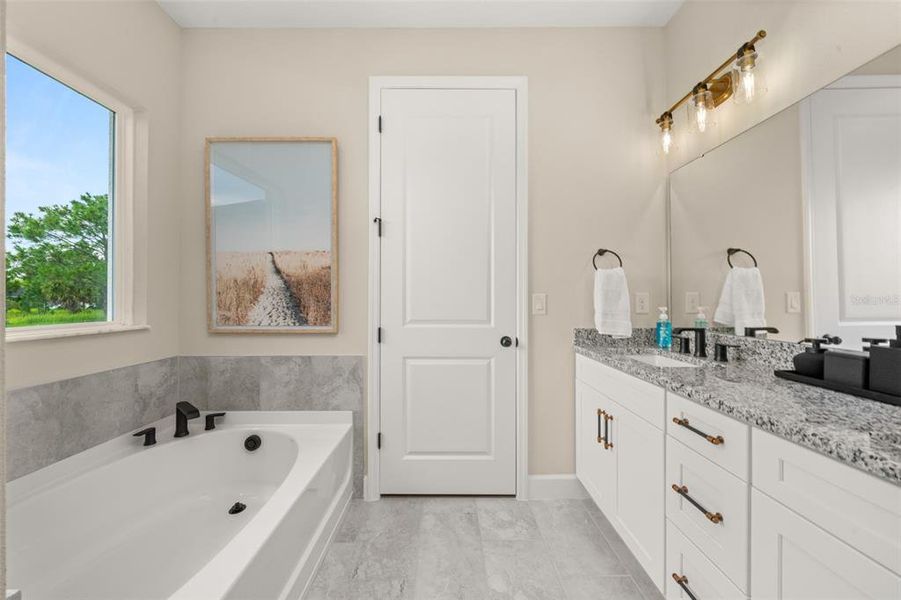 Furnished interior view inside a new home in , Sebring (Image 60).