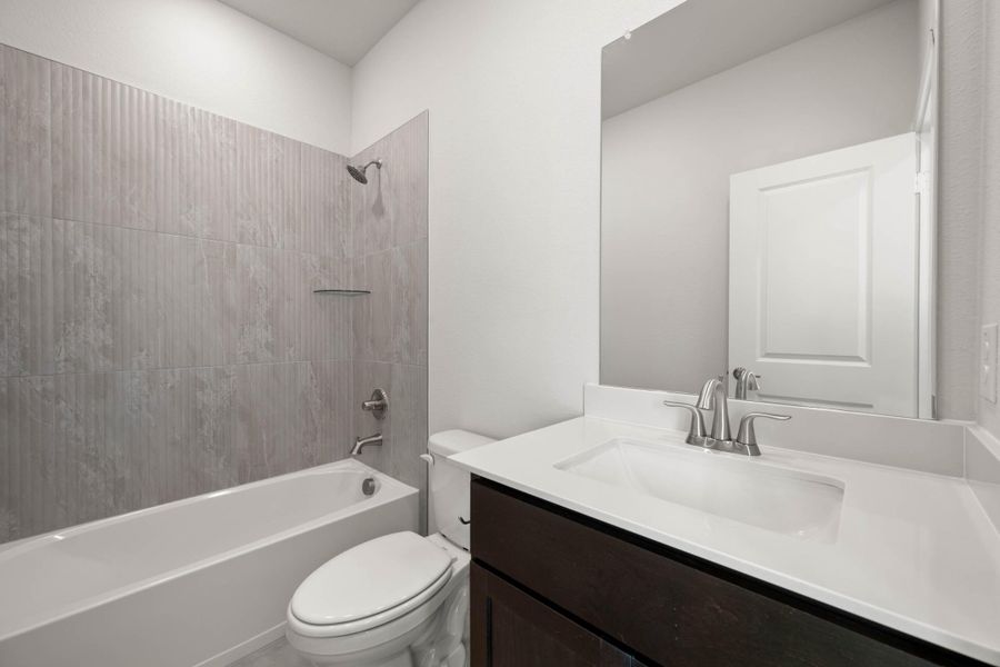 Furnished interior view inside a new home in Garden Collection at Harvest, Argyle (Image 9). Furnished interior view inside a new home in Garden Collection at Harvest, Argyle (Image 9).