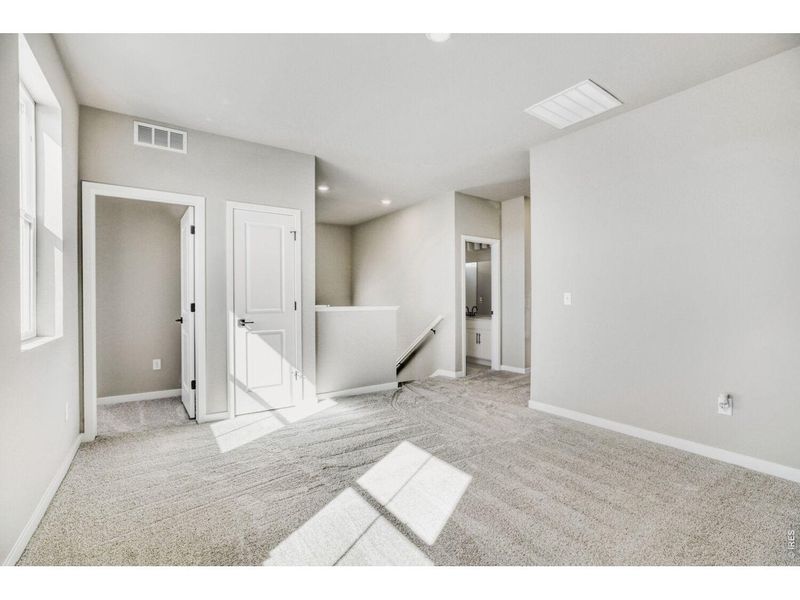 Spacious, unfurnished interior of a new home in Farmstead, Berthoud (Image 23). Spacious, unfurnished interior of a new home in Farmstead, Berthoud (Image 23).