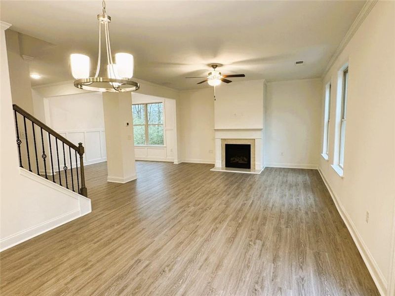 Spacious, unfurnished interior of a new home in Paces Estates, Lithia Springs (Image 12).
