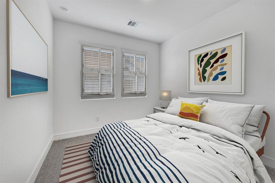 Furnished interior view inside a new home in Gateway Parks, Forney (Image 13). Furnished interior view inside a new home in Gateway Parks, Forney (Image 13).