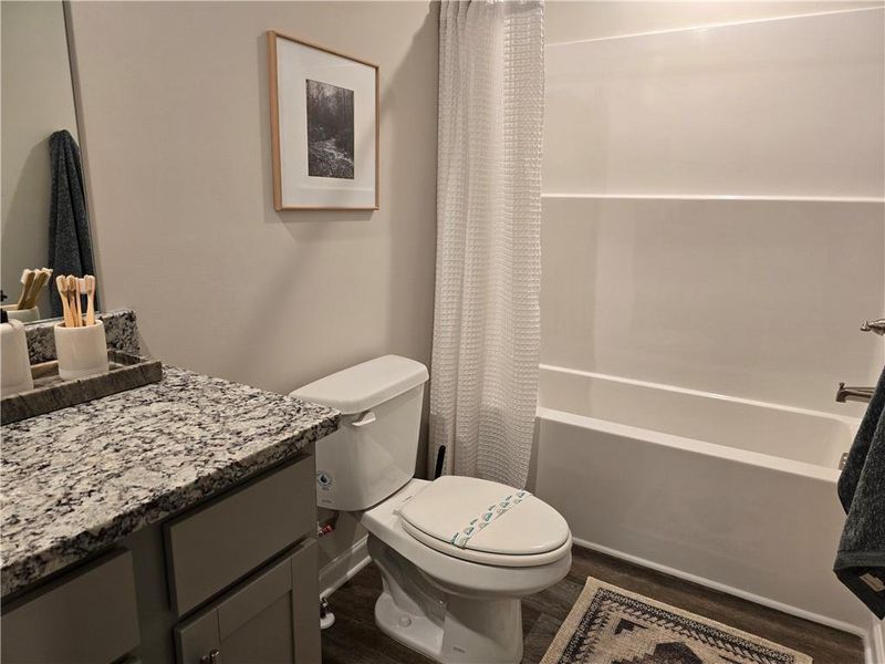 Furnished interior view inside a new home in The Grove At Mundy Mill, Gainesville (Image 51). Furnished interior view inside a new home in The Grove At Mundy Mill, Gainesville (Image 51).