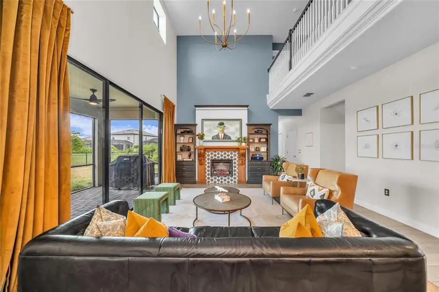 Furnished interior view inside a new home in , Lakewood Ranch (Image 39).