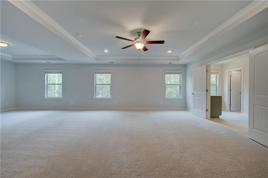 Spacious, unfurnished interior of a new home in Cambria at Traditions, Hampton (Image 24).