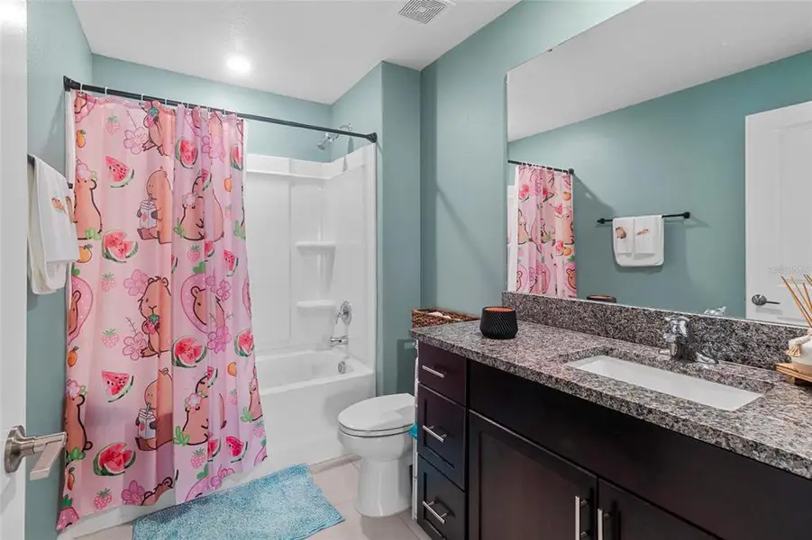 Furnished interior view inside a new home in Wind Meadows South, Bartow (Image 7).