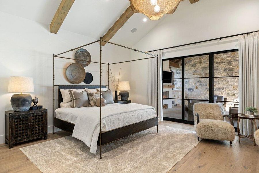 Furnished interior view inside a new home in , Spicewood (Image 10).