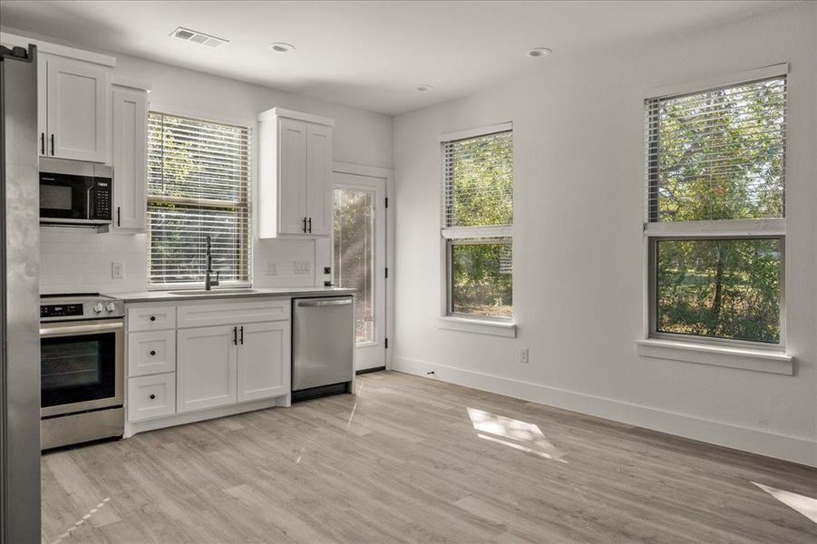 Furnished interior view inside a new home in , Trenton (Image 7). Furnished interior view inside a new home in , Trenton (Image 7).