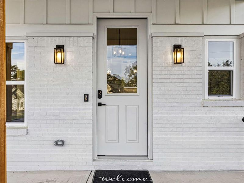 Exterior details and patio area of a home in , Loganville (Image 28).