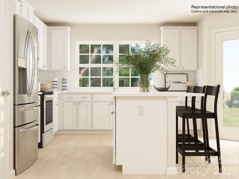 Furnished interior view inside a new home in Bakers Creek, Kannapolis (Image 7).