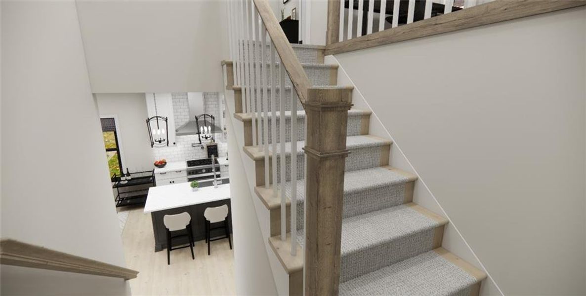 Furnished interior view inside a new home in , Carrollton (Image 19).