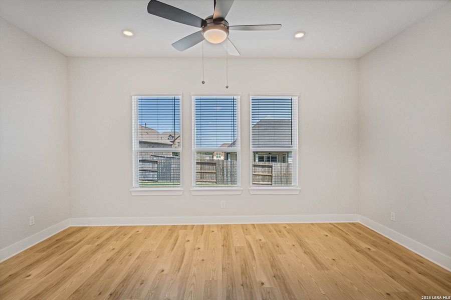 Spacious, unfurnished interior of a new home in Potranco West, Castroville (Image 14). Spacious, unfurnished interior of a new home in Potranco West, Castroville (Image 14).