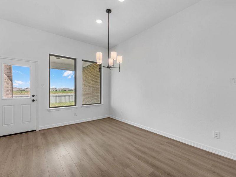 Cafe. Sample product photo. Actual exterior and interior selections may vary by homesite. Photo may be virtually staged. Cafe. Sample product photo. Actual exterior and interior selections may vary by homesite. Photo may be virtually staged.