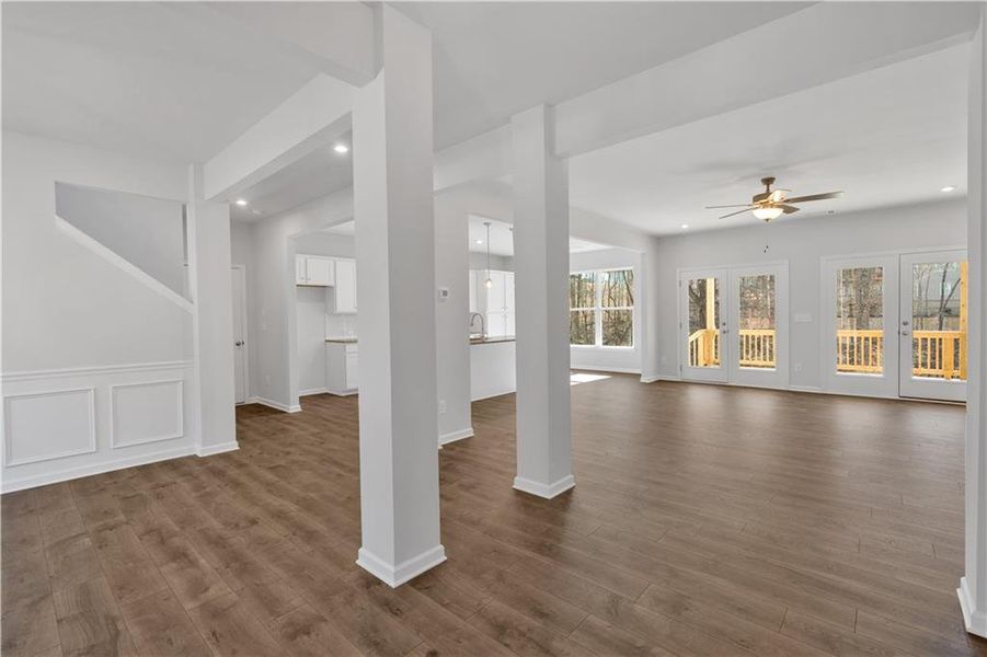 Spacious, unfurnished interior of a new home in , Cartersville (Image 20). Spacious, unfurnished interior of a new home in , Cartersville (Image 20).
