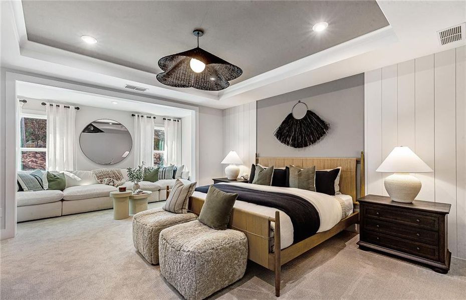 Furnished interior view inside a new home in Berkeley Mill, Cumming (Image 10).