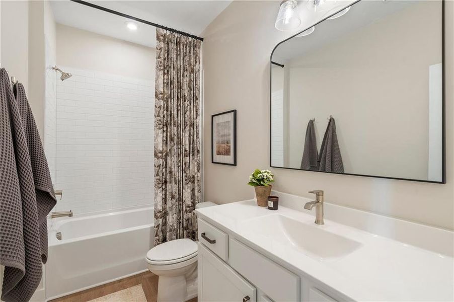 Furnished interior view inside a new home in , Alpharetta (Image 24).