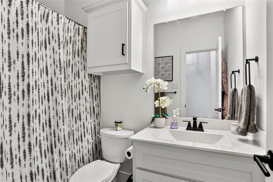 Furnished interior view inside a new home in , Little Elm (Image 10).