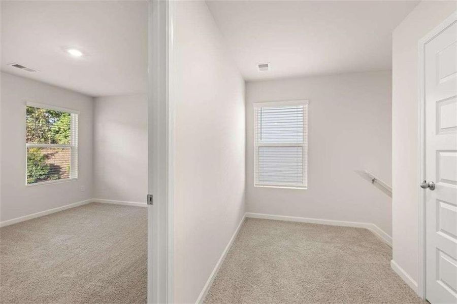 Spacious, unfurnished interior of a new home in Poplar Preserve, Newnan (Image 16). Spacious, unfurnished interior of a new home in Poplar Preserve, Newnan (Image 16).
