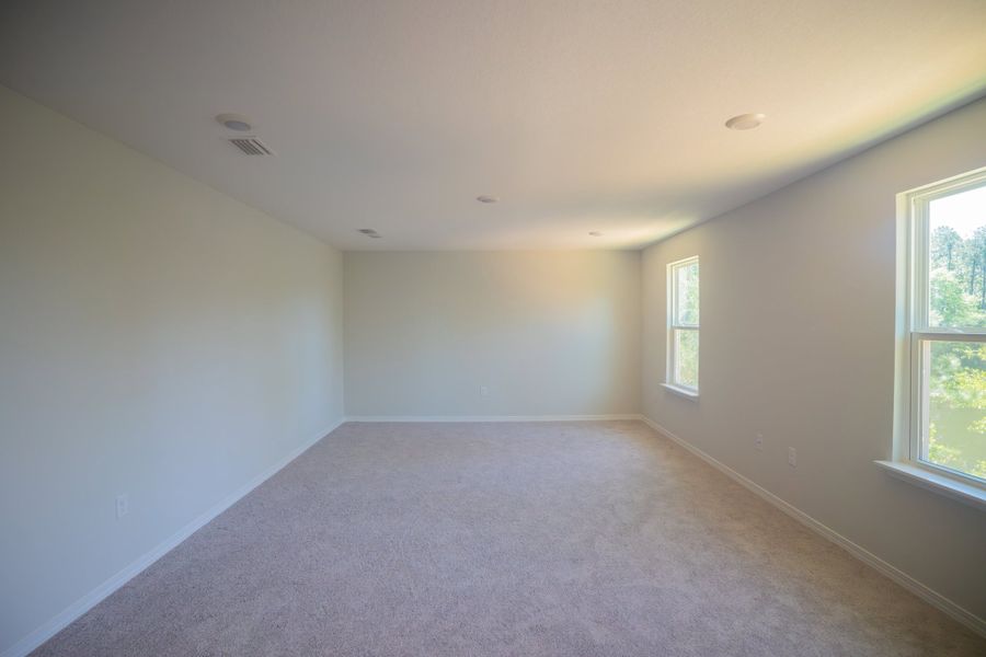 Representative unfurnished interior of a home built from the Carlisle by Maronda Homes in Seminole Bend, Pensacola (Image 11). Representative unfurnished interior of a home built from the Carlisle by Maronda Homes in Seminole Bend, Pensacola (Image 11).