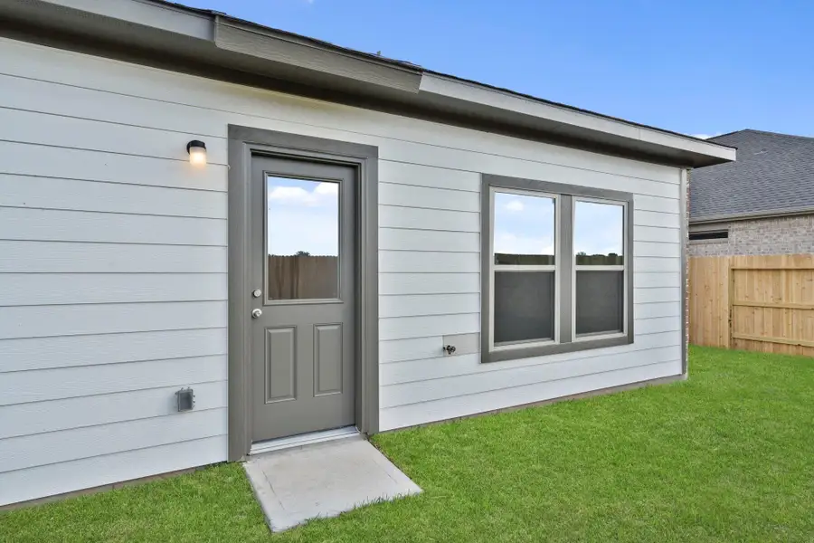 Exterior details and patio area of a home in Arabella on the Prairie, Richmond (Image 4).
