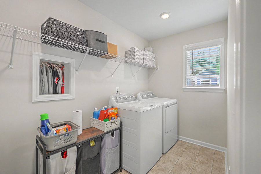 Furnished interior view inside a new home in Parker's Preserve, Ridgeville (Image 14).