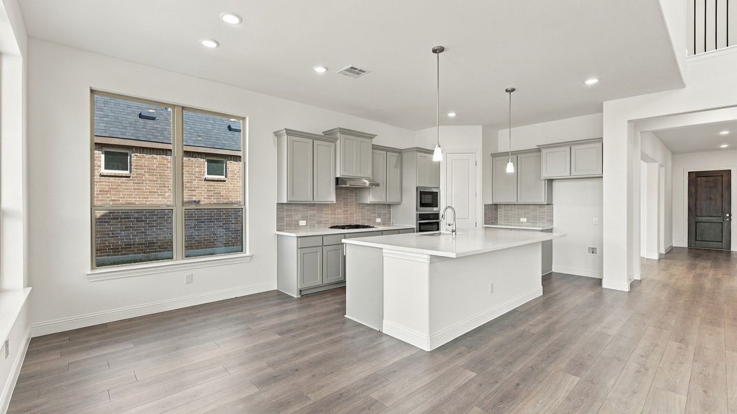Furnished interior view inside a new home in Green Meadows Classic, Celina (Image 33).