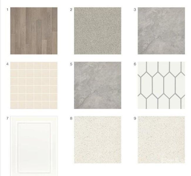 7310 Wake Way design selections! This home is currently under construction and selections are subject to change