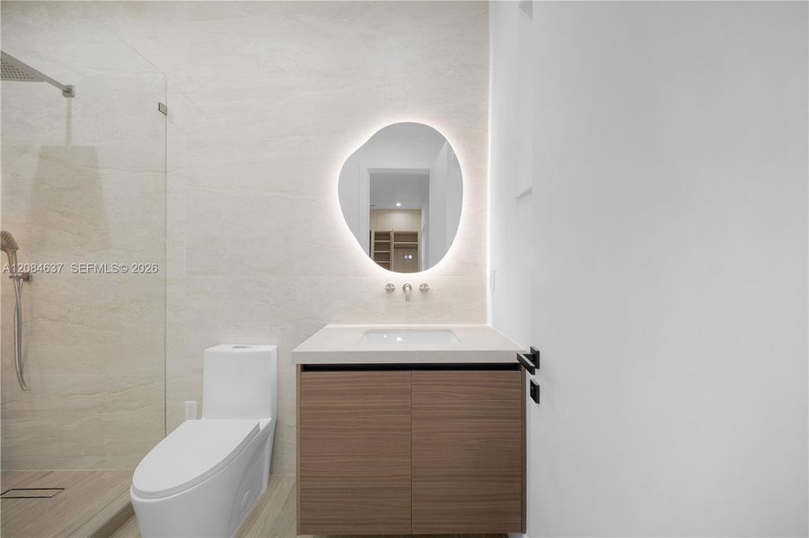Furnished interior view inside a new home in , Fort Lauderdale (Image 16).