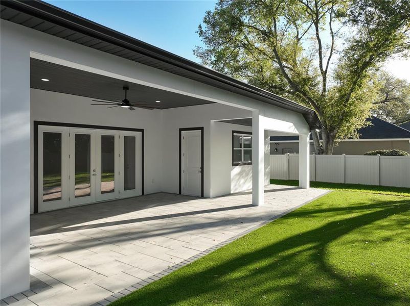 Exterior details and patio area of a home in , Orlando (Image 32). Exterior details and patio area of a home in , Orlando (Image 32).