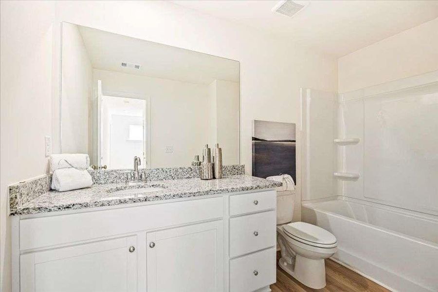 Furnished interior view inside a new home in , Conyers (Image 8).