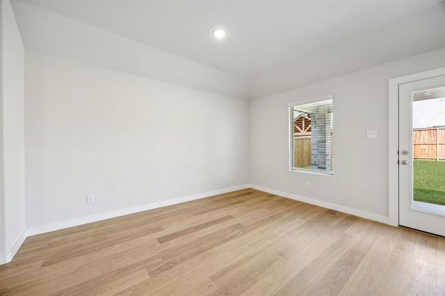 Dining Room in the Emmy II home plan by Trophy Signature Homes - REPRESENTATIVE PHOTO