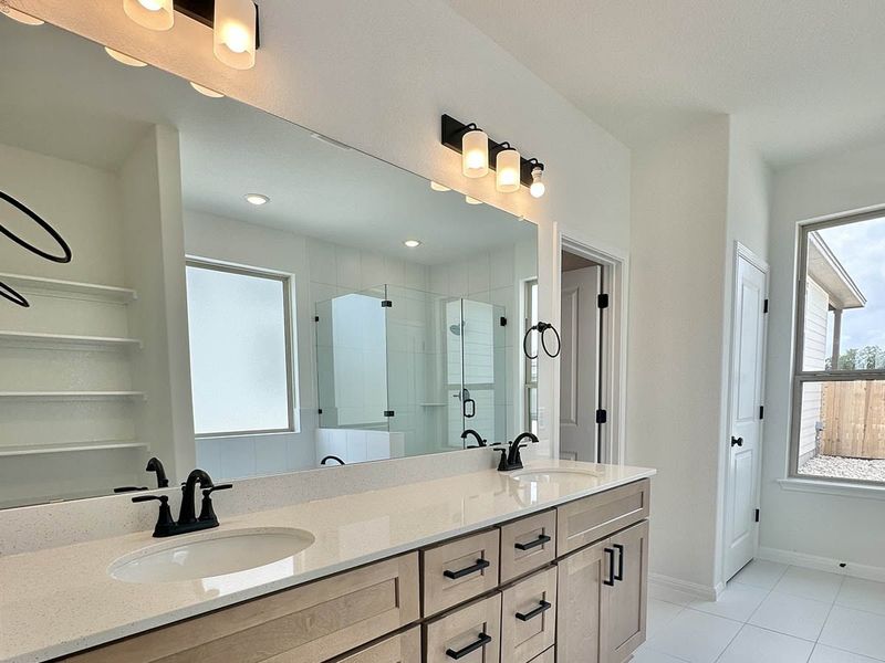 Furnished interior view inside a new home in Sage Hollow, Kyle (Image 14).