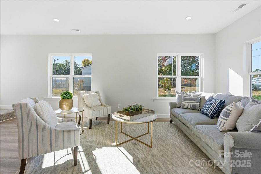 Furnished interior view inside a new home in , Fort Mill (Image 5). Furnished interior view inside a new home in , Fort Mill (Image 5).