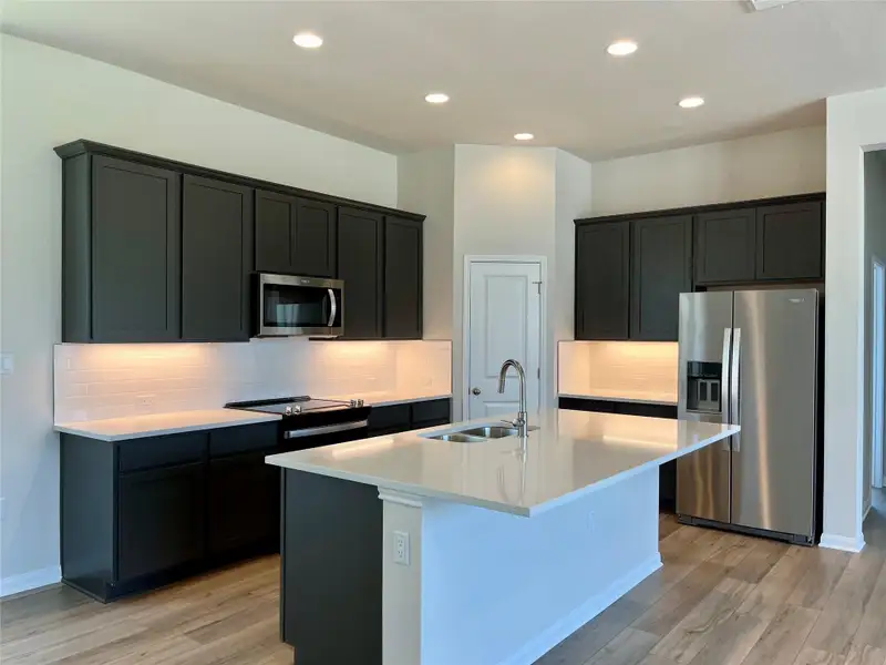 Furnished interior view inside a new home in , Dripping Springs (Image 9). Furnished interior view inside a new home in , Dripping Springs (Image 9).