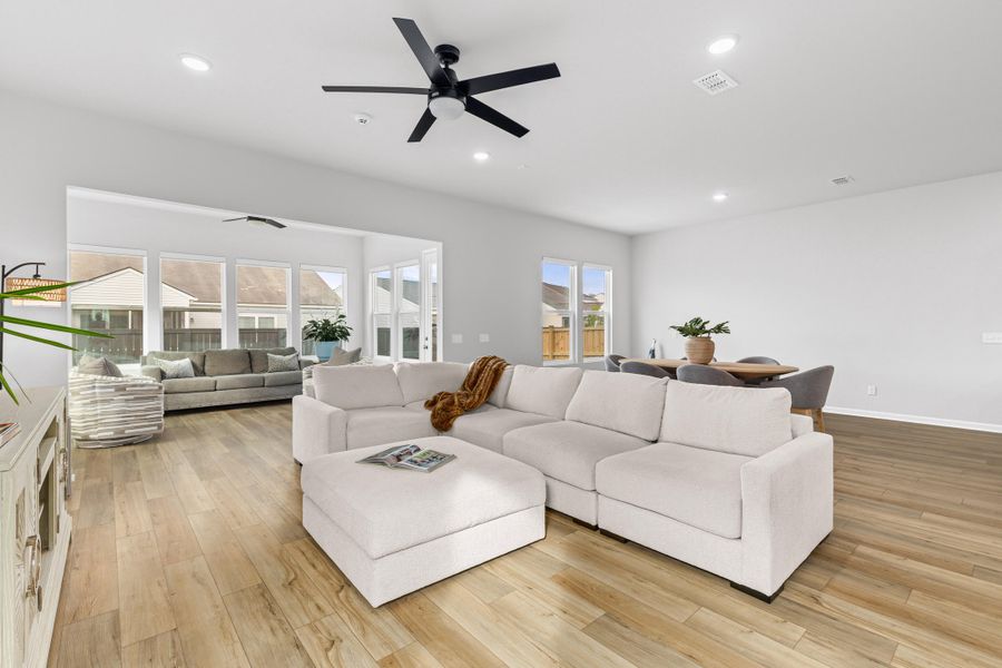 Furnished interior view inside a new home in , Charleston (Image 20).