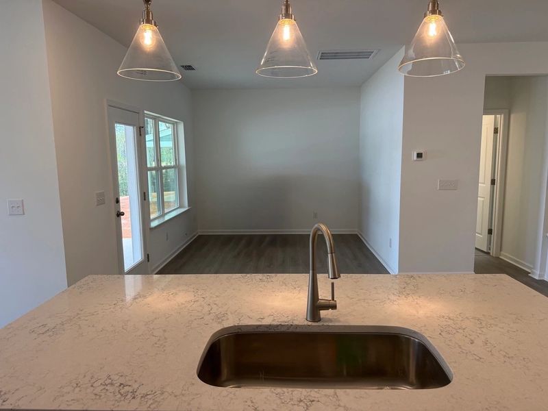 Close-up of interior finishes inside a home in Rowland's Grant, Fuquay Varina (Image 12).