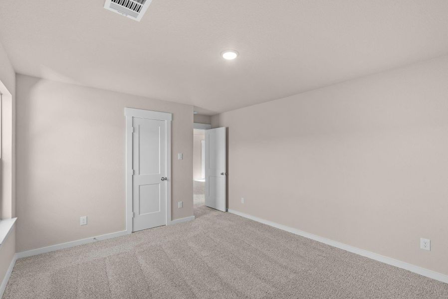The secondary bedrooms are generously proportioned to accommodate even the large furniture you've been eyeing. The secondary bedrooms are generously proportioned to accommodate even the large furniture you've been eyeing.