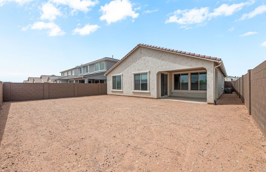 Exterior details and patio area of a home in Blossom Rock, Apache Junction (Image 3).