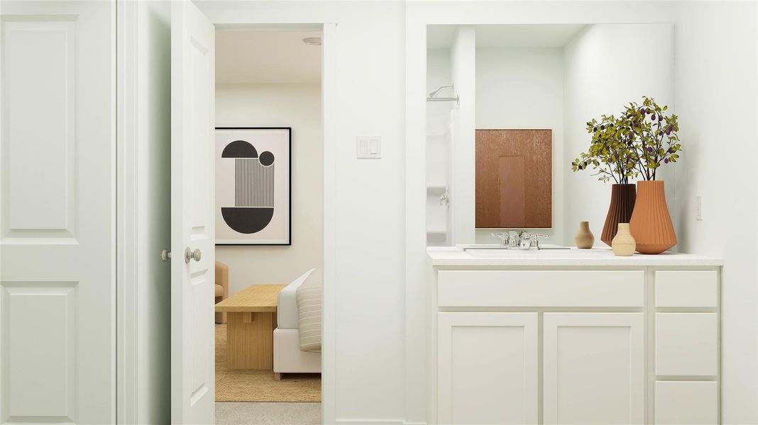 Furnished interior view inside a new home in Summerside, Lockhart (Image 25).