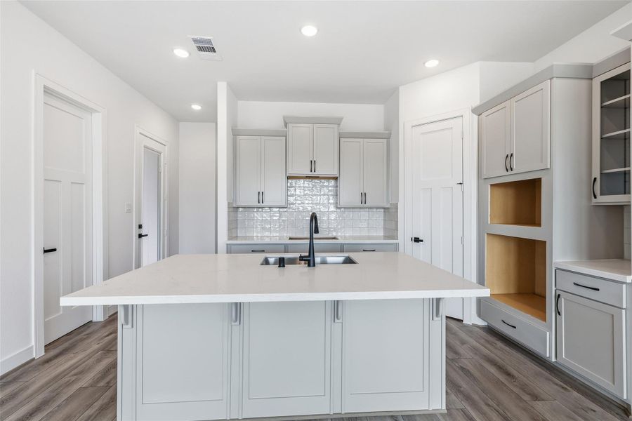 Furnished interior view inside a new home in Bridgeland Central, Cypress (Image 8).