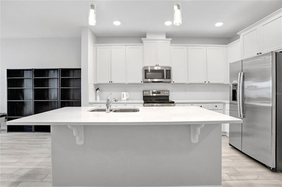 Furnished interior view inside a new home in , Oviedo (Image 18).