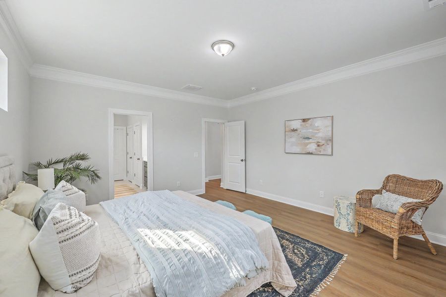 Furnished interior view inside a new home in Parker's Preserve, Ridgeville (Image 13).